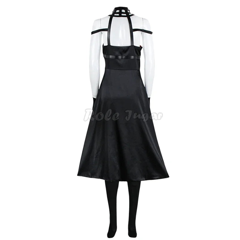 Yor Forger Cosplay Costume Anime Spy X Family Cosplay Wig Dress Suit Black Red Uniform Gothic Halter Halloween Women Clothes
