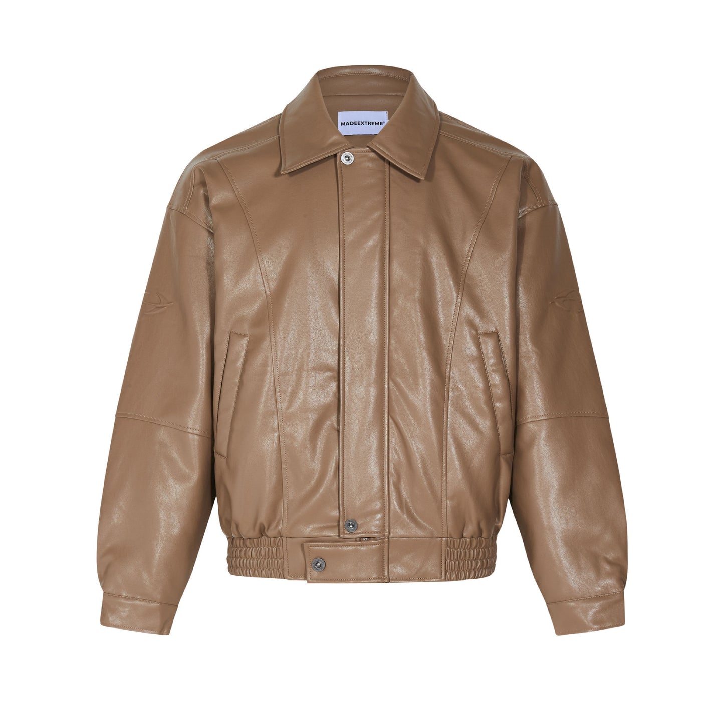 Deconstructing Leather Coat Warm-keeping Cotton Clothing Men